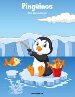 Pinguinos libro para colorear 1