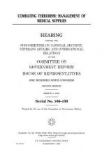 Combating terrorism: management of medical supplies