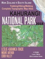 Kahurangi National Park Trekking/Hiking/Walking Complete Topographic Map Atlas Leslie-Karamea Track Mount Arthur New Zealand South Island 1