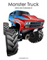 Monster Truck Libro da Colorare 2