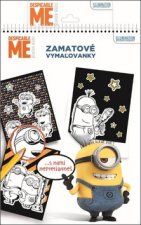 Zamatové vymaľovanky Mimoni