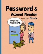 Pass word & Account Number Book: You no longer forget the bank password, keywords.