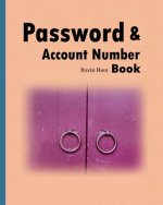 Pass word & Account Number Book: You no longer forget the bank password, keywords.