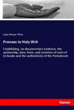 Pronaos to Holy Writ