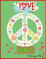 Love in Peaces Coloring Book: Love in Peaces Coloring Book for family Holiday Activity, Color therapy