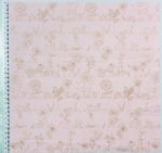 Stoff Puder, Pflanzen Metallic 50 x 140 cm