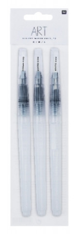 Wassertankpinsel Set, Rund