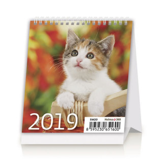 Mini Kittens- stolní kalendář 2019