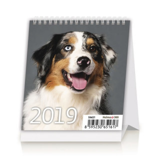 Mini Puppies- stolní kalendář 2019