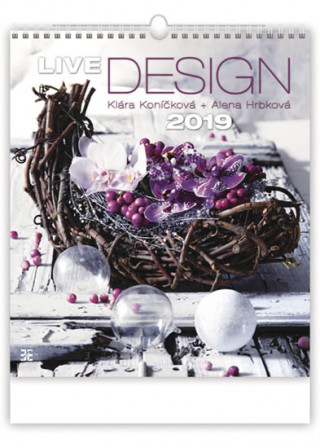 Live Design - nástěnný kalendář 2019