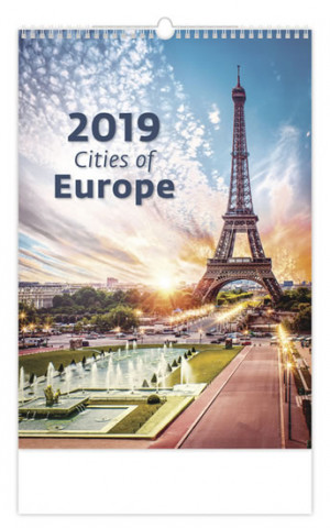 Cities of Europe - nástěnný kalendář 2019