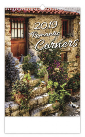 Romantic Corners - nástěnný kalendář 2019