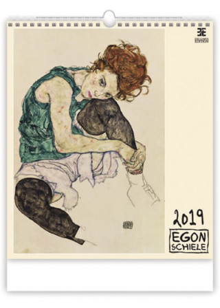 Egon Schiele - nástěnný kalendář 2019
