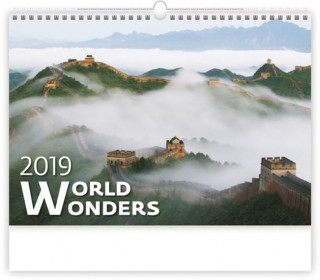 World Wonders - nástěnný kalendář 2019