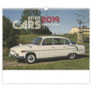 Retro Cars - nástěnný kalendář 2019