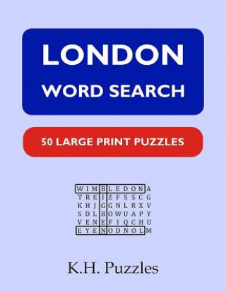 London Word Search: 50 Large Print Puzzles