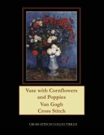 Vase with Cornflowers and Poppies