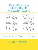 Flat-Coated Retriever Memory Game: Color - Cut - Play