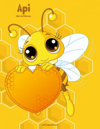 Api Libro da Colorare 1