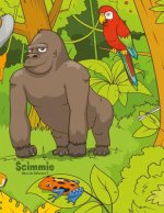 Scimmie Libro da Colorare 3