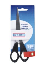 Nożyczki biurowe Donau 16 cm czarne
