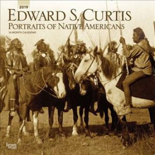 Curtis, Edward S Portraits of Native Americans 2019 Square Wall Calendar