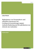 Maßnahmen von Veranstaltern und offiziellen Sponsoren bei Großsportveranstaltungen gegen Ambush-Marketing und Moglichkeiten zur Abwehr der Ambusher