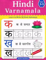 Hindi Varnamala: Learn to Write 36 Hindi Alphabets for Kids (Ages 3-5)