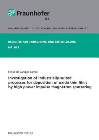 Investigation of industrially-suited processes for deposition of oxide thin films by high power impulse magnetron sputtering.