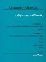 Missa in C pre miešaný zbor, sláčikový orchester a organ (Partitúra)