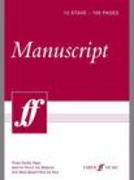 100-page A4 Manuscript Pad, 12-stave