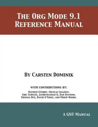 Org Mode 9.1 Reference Manual