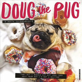 Doug the Pug 2019 Wall Calendar (Dog Breed Calendar)