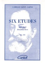 SIX ETUDES PIANO URTEXT
