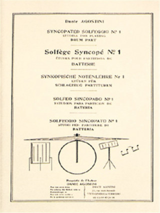 SOLFEGE SYNCOPE VOLUME 1 DRUMS