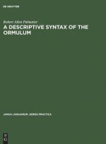 descriptive syntax of the Ormulum