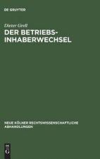 Der Betriebsinhaberwechsel