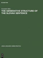 generative structure of the Slovak sentence