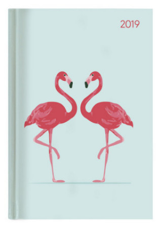 Buchkalender Style Flamingos 2019