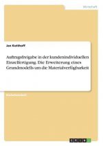 Auftragsfreigabe in der kundenindividuellen Einzelfertigung. Die Erweiterung eines Grundmodells um die Materialverfügbarkeit