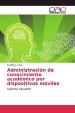 Administracion de conocimiento academico por dispositivos moviles