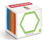 Klocki magnetyczne 3D Magformers Sześciokąty 12 elementów