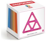 Klocki magnetyczne 3D Magformers Super trójkąty 12 elementów