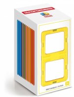 Klocki magnetyczne 3D Magformers Prostokąty 12 elementów