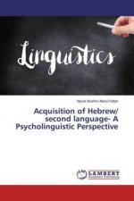 Acquisition of Hebrew/ second language- A Psycholinguistic Perspective