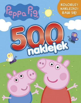 Peppa Pig 500 naklejek