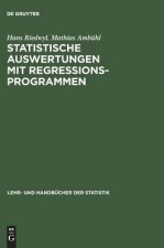 Statistische Auswertungen mit Regressionsprogrammen