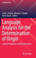 Language Analysis for the Determination of Origin
