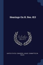 HEARINGS ON H. RES. 813