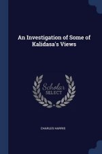 AN INVESTIGATION OF SOME OF KALIDASA'S V